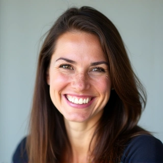 Professional headshot of Dr. Elena Petrova, co-founder of BioCare.
