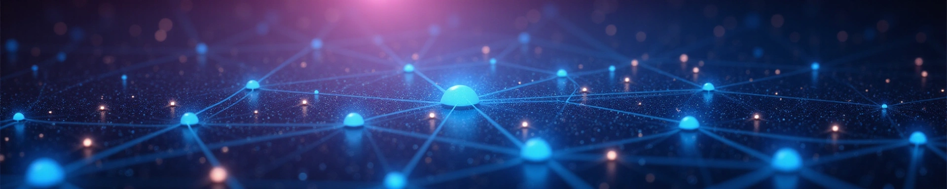 Abstract image of interconnected lines representing communication