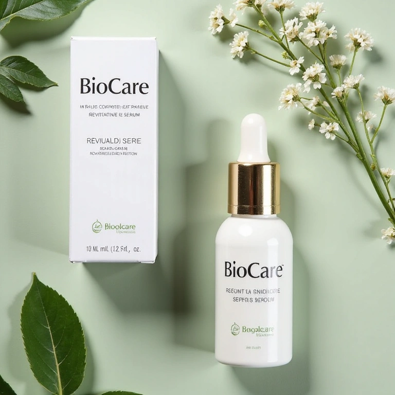BioCare Revitalizing Serum luxurious packaging